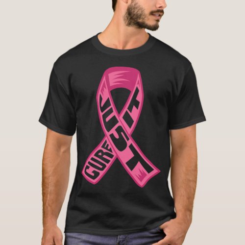 Just Cure It Breast Cancer Awareness new nurse  T_Shirt