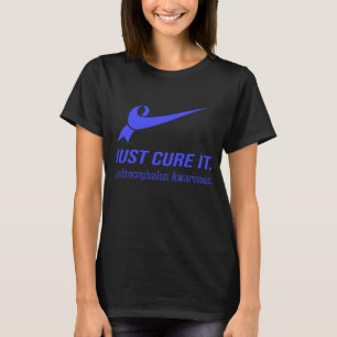 Just Cure It Hydrocephalus Awarenessv T-Shirt