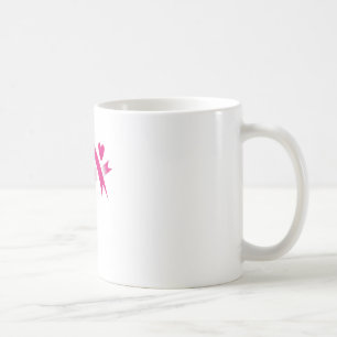 Just Cure It Pink Breast Cancer Awareness Ri Coffee Mug