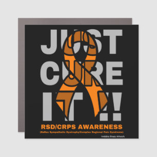 JUST CURE IT...RSD/CRPS CAR MAGNET