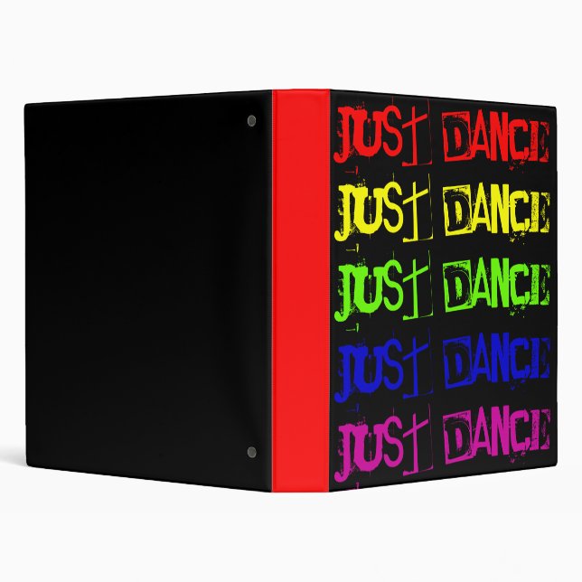 JUST DANCE BINDER (Background)