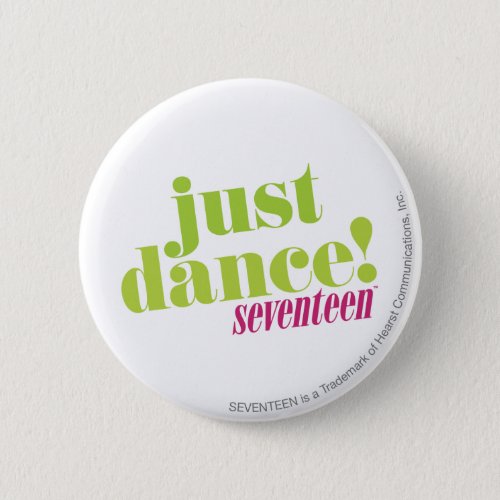 Just Dance _ Green Pinback Button