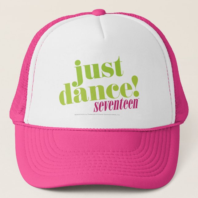 Just Dance - Green Trucker Hat (Front)