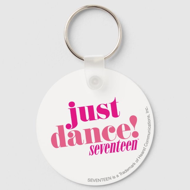 Just Dance - Pink Keychain (Front)