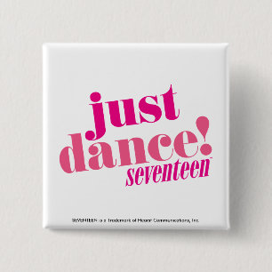 Just Dance - Pink Pinback Button