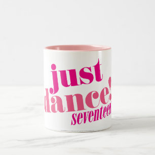 Just Dance - Pink Two-Tone Coffee Mug
