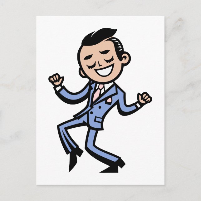 Just Dance Postcard (Front)