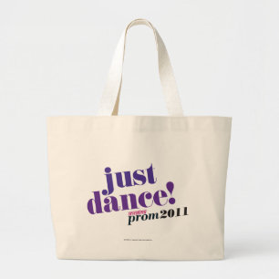 Just Dance - Purple Large Tote Bag