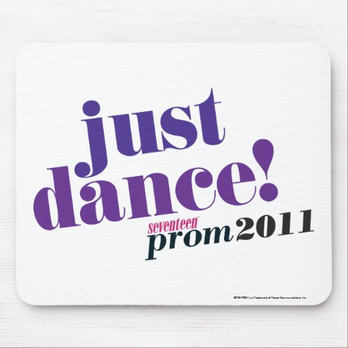 Just Dance _ Purple Mouse Pad