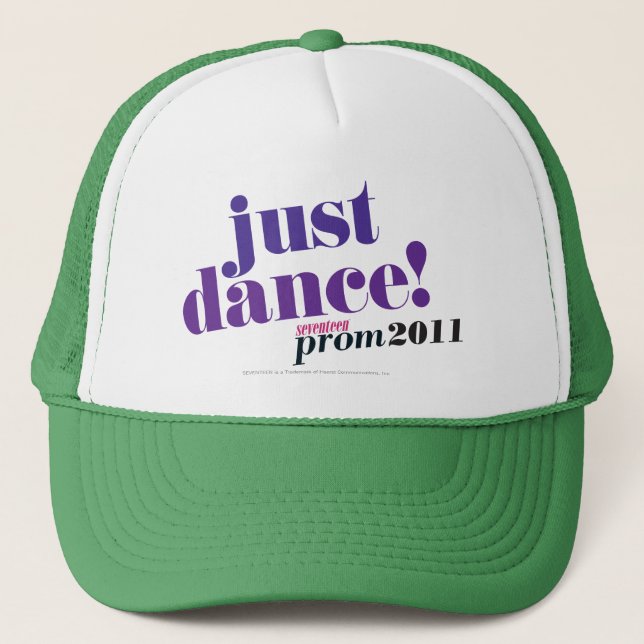 Just Dance - Purple Trucker Hat (Front)