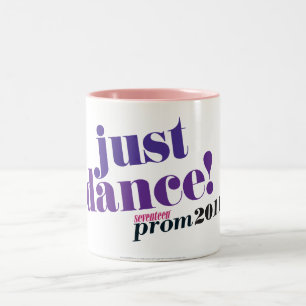 Just Dance - Purple Two-Tone Coffee Mug