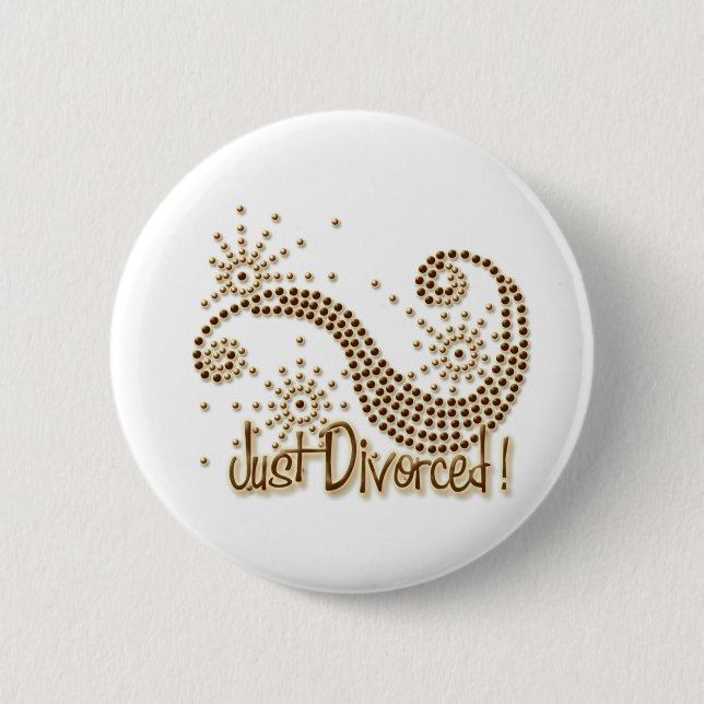 Just Divorced Button (Front)