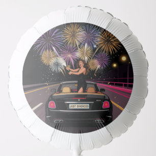 Just Divorced Party Celebration Balloon