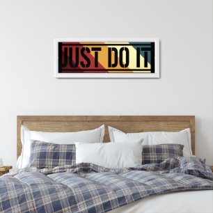 Just Do It Mental Health Mindset Framed Art