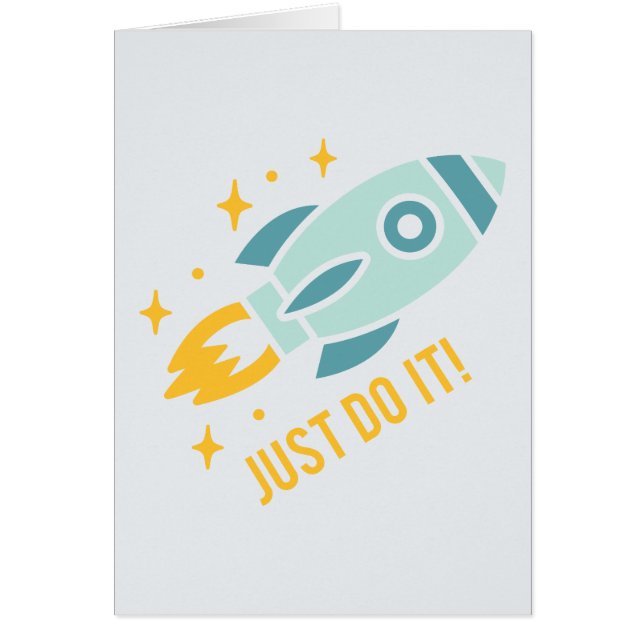 Just Do It Rocket Cards (Front)