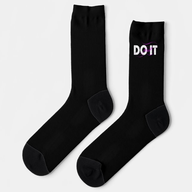 Just DO IT Women's Exercise Socks (Left)