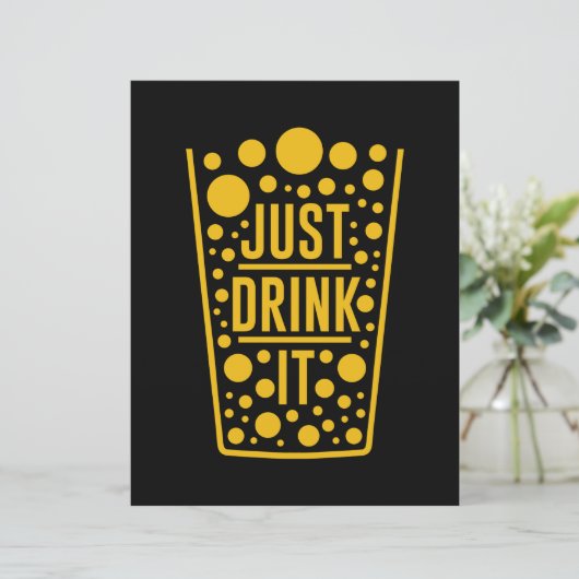 Just Drink Beer (Standing Front)