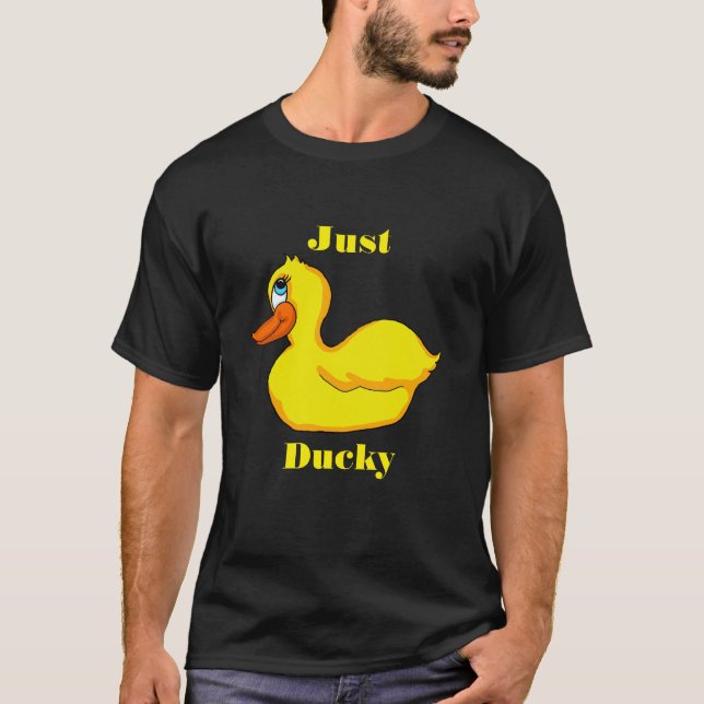 Just Ducky Mens T-Shirt (Front)