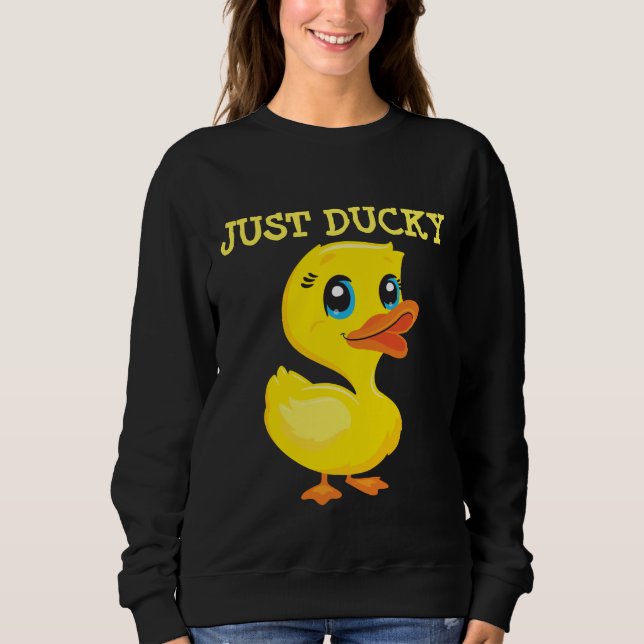 JUST DUCKY RETRO T-SHIRTS & SWEATSHIRTS (Front)