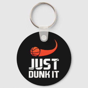 Just Dunk It! Basketball Player Slam Dunk Gift Keychain