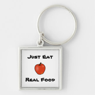 Just Eat Real Food Keychain