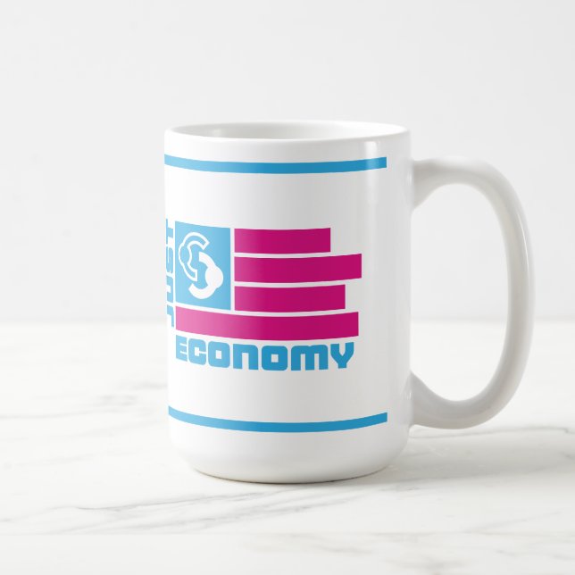 Just Economy Coffee Mug (Right)