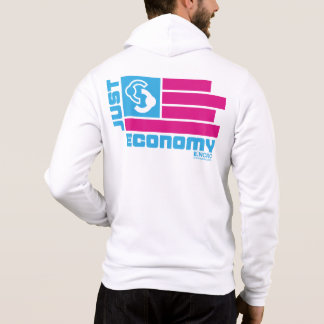 Just Economy zipper front hoodie