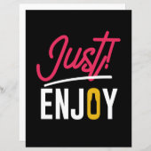 Just Enjoy With Beer (Front/Back)