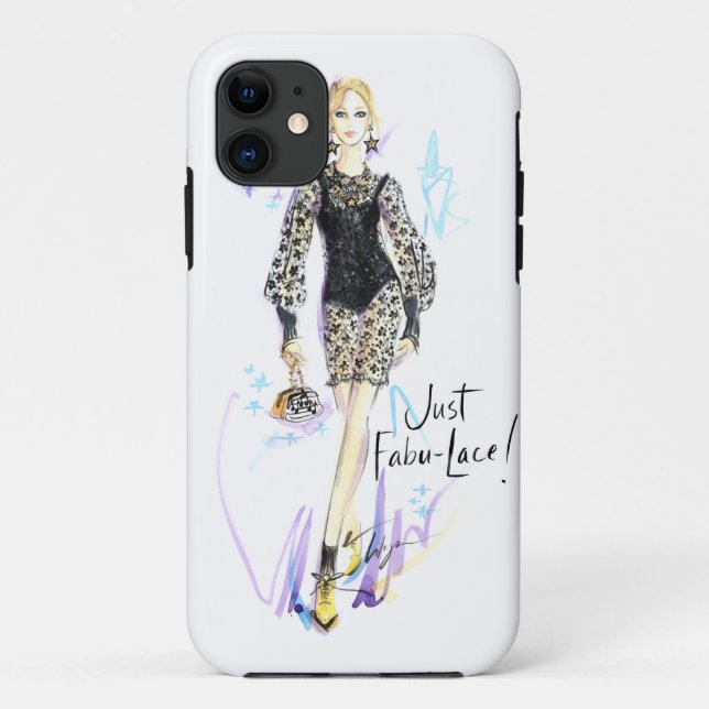 Just Fabu-Lace! Case-Mate iPhone Case (Back)