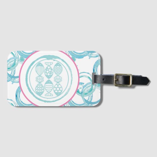 Just Fishy luggage tag