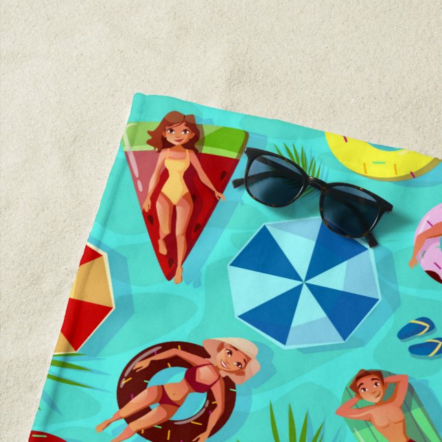 Just Float Beach Towel (In Situ)