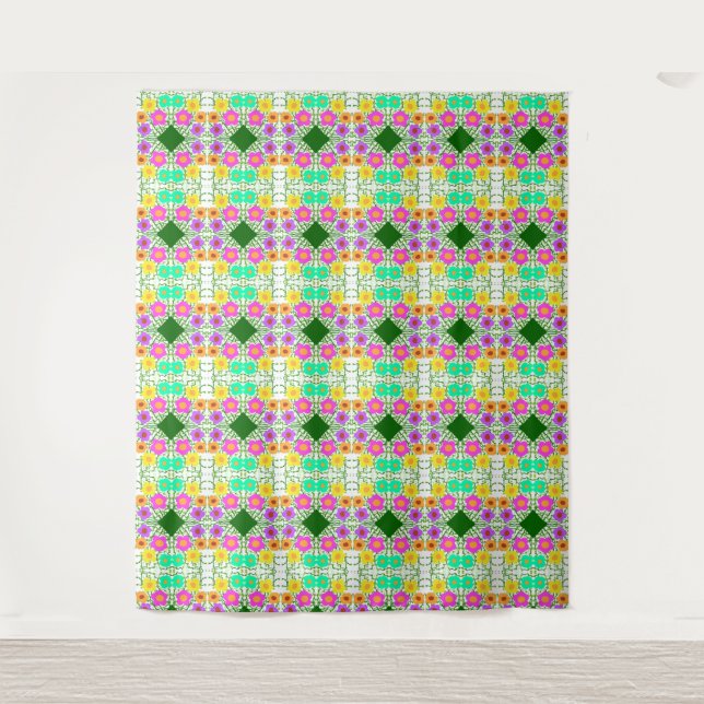 just flowers tapestry (Front)