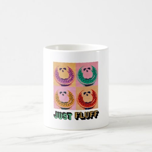 Just Fluff Summer Maltese Dog Coffee Mug