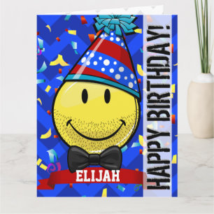 Just for Him! Giant Smile Custom Big Birthday Card