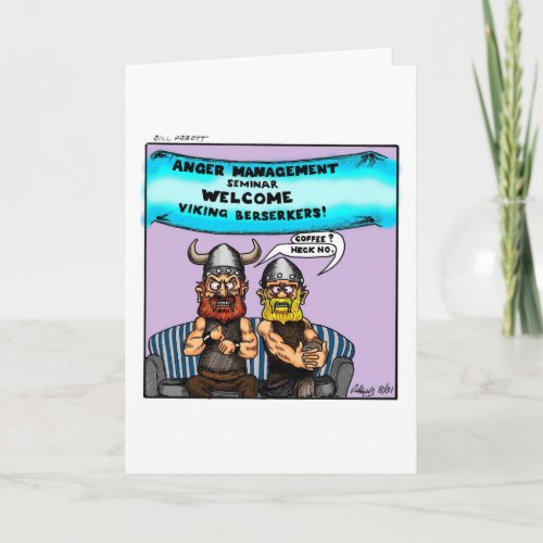 Just for Laughs Blank Greeting Card