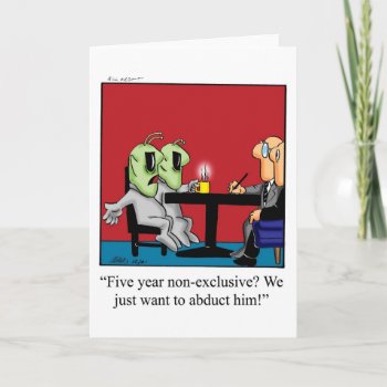 Just For Laughs Blank Greeting Card by Pandemoniumcartoons at Zazzle
