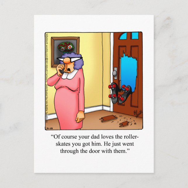 Just For Laughs Humor  Postcard (Front)