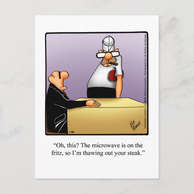 Just For Laughs Humorous Postcard (Front)