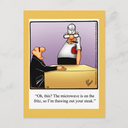 Just For Laughs Humorous Postcard