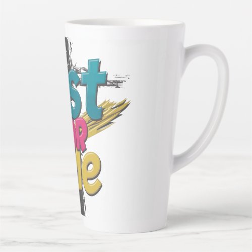 Just for Me on cross art design  Latte Mug
