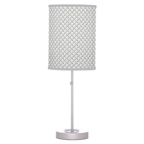 Just for Men Diamond Plate Pattern Table Lamp