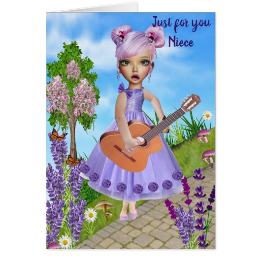 Just for Niece ( Kid): Cards (Front)