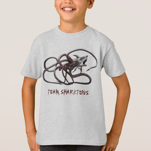Just for the KIDS, Team Sharktopus Shirt (Front)