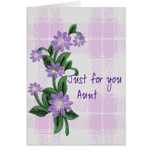 Just for you Aunt: Cards
