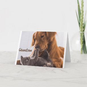 ***JUST FOR YOU GRANDSON*** BIRTHDAY IS SPECIAL CARD