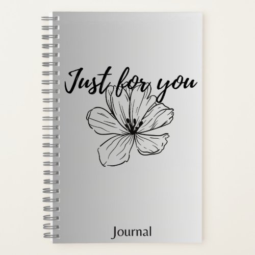 Just For You__JournalDevotionalDiaryWriting Notebook