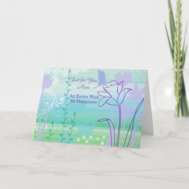 Just for You Mom Easter Card (Front)