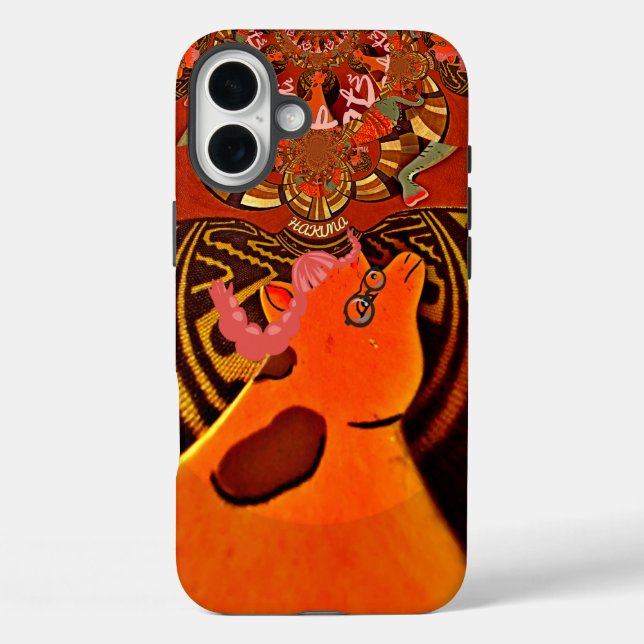 Just Funny Giraffe image design Case-Mate iPhone Case (Back)