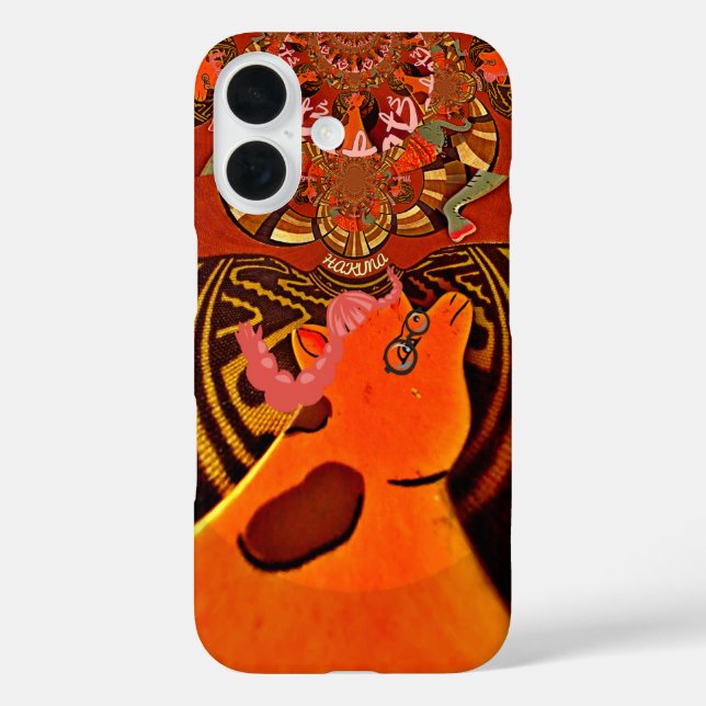 Just Funny Giraffe image design Case-Mate iPhone Case (Back)