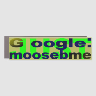 Just G OOGLE Me Car Magnet